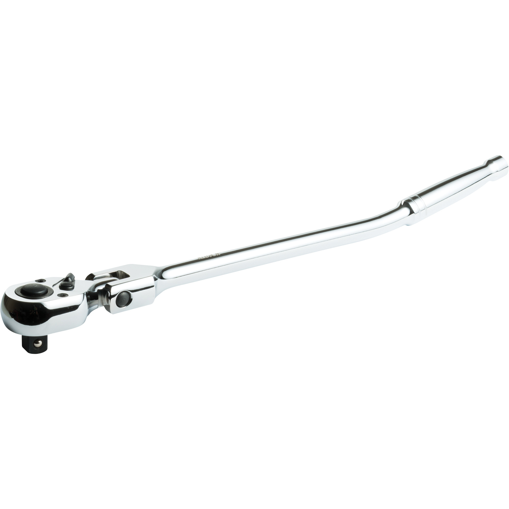 Klutch 16in. Offset Flex Head Ratchet, 1/2in. Drive